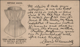 United States - Postal Stationary: 1875/1900 (ca.), Advertisement Imprints, Sele - Sonstige & Ohne Zuordnung