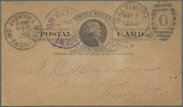 United States - Postal Stationary: 1888/1953, All But One Around 1890, Lot Of El - Andere & Zonder Classificatie