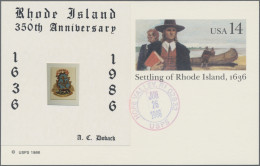 United States - Postal Stationary: 1978/1987, Postal Cards With IMPRINT (CACHET) - Autres & Non Classés