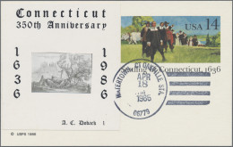 United States - Postal Stationary: 1979/1987, Postal Cards With IMPRINT (CACHET) - Autres & Non Classés