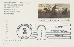 United States - Postal Stationary: 1981, Postal Cards With IMPRINT (CACHET), 10c - Autres & Non Classés