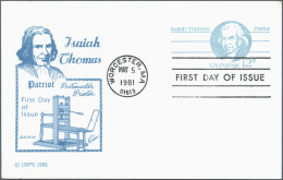 United States - Postal Stationary: 1981, Postal Cards With IMPRINT (CACHET), Spe - Otros & Sin Clasificación