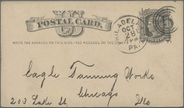 United States Of America - Post Marks: 1880/1881, Duplex Numerals Of Philadelphi - Storia Postale