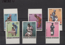 Central African Republic: 1959/1974, 110 Imperforate Issues MNH, From The First - Repubblica Centroafricana
