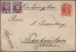 Oversea: 1890/1960 (ca.), Balance Of Some Hundred Covers/cards, Incl. Unused Sta - Sammlungen (im Alben)