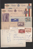 Oversea: 1880/1960, Assortment Of More Than 270 Covers And Stationaries, Mostly - Verzamelingen (in Albums)