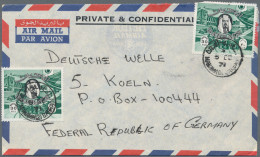 Oversea: 1880's-1980's (c.): About 200 Covers, Postcards And Postal Stationery I - Sammlungen (im Alben)