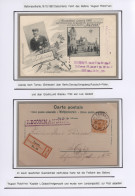 Balloon Mail: 1887 - 1955, Umfangreiche Ausstellungs-Sammlung Von Ca. 90 Ballonp - Mongolfiere