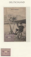 Air Mail - Germany: 1912/1935 (ca.), Schöne Sammlung Ausstellungsmäßig Auf Blätt - Correo Aéreo & Zeppelin