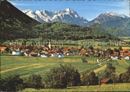 72213840 Ohlstadt Mit Zugspitzgruppe Und Kramer Ohlstadt - Sonstige & Ohne Zuordnung