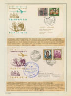 Air Mail - Germany: 1960/1986, LUFTHANSA-ERSTFLÜGE, Umfangreiche Sammlung Von üb - Poste Aérienne & Zeppelin
