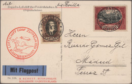 Airmail - Europe: LIECHTENSTEIN, 1930/1937, Sammlung Mit 38 Flugpostbelegen Dabe - Otros - Europa