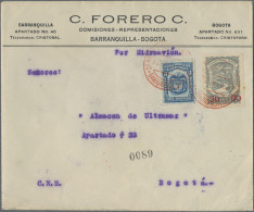 Air Mail: 1919/1931, Group Of Eight Better Airmail Covers/cards, E.g. Austria 16 - Autres & Non Classés