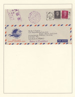 Air Mail: 1951/1998, Album With Approx. 90 First Flight Covers Of KLM (the Royal - Autres & Non Classés