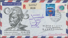 Air Mail: 1957/1985, Collection Of Apprx. 540 First/special Flight Covers/cards - Other & Unclassified