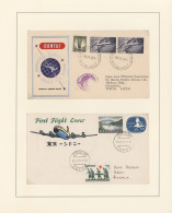 Air Mail: 1958/2000, Album With Approx. 94 Flight Covers From And To Japan Of Th - Other & Unclassified