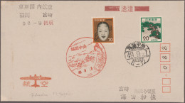 Air Mail: 1962/1987, Album With Approx. 70 Flight Documents Of TDA / TOA AIRWAYS - Autres & Non Classés