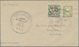 DO-X - Air Mail: 19031/43, Sammlung Mit Rund 50 Briefen, Belegen, Ansichtskarten - Correo Aéreo & Zeppelin