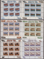 Zeppelin Mail - Germany: 2000/2010, Sammlung Moderne Zeppelin NT-Post, über 80 B - Airmail & Zeppelin