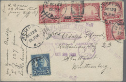 Zeppelin Mail - Overseas: 1923 - 1938, Three Zeppelin Covers From A Corresponden - Zeppelines