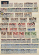 Thematics: Perfins: 1860-1950 (c.): About 1800-2000 Stamps Worldwide With Perfin - Unclassified