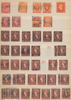 Thematics: Perfins: 1900/1980 (ca.), GREAT BRITAIN, Comprehensive Accumulation O - Non Classés