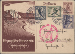 Thematics: Olympic Games: 1936, Olympische Spiele Berlin, Saubere Partie Von Fün - Other & Unclassified