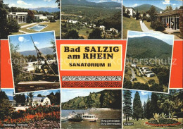 72213816 Bad Salzig Sanatorium Swimmingpool Panorama Fliegeraufnahme Badehaus Tr - Boppard