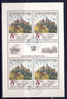 CSSR 1983 - Kunstwerke, Nr. 2341 Im Kleinbogen, Gestempelt / Used - Blocks & Sheetlets