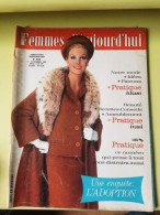 Femmes D'Aujourd'hui Nº 913 - Novembre 1962 - Unclassified