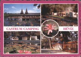 72210732 Heviz Castrum Camping Freibad Campingplatz Seerosenteich Heviz - Ungarn