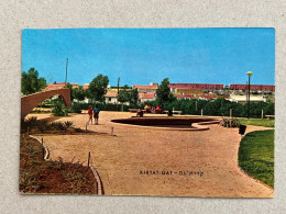 POSTCARD BY PALPHOT NO. 6575 KIRYAT-GAT-PARTIAL VIEW, ZISIK-GARDEN. ISRAEL - Israel