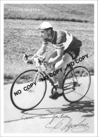 PHOTO CYCLISME REENFORCE GRAND QUALITÉ ( NO CARTE ), ADLFO GROSSO 1954 - Radsport