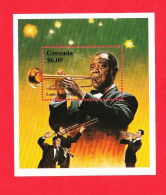 WW14504- GRANADA - MNH_ MÚSICA_ LOUIS ARMSTRONG - Other & Unclassified