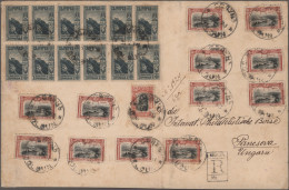 Bulgaria: 1913/1918, WWI, Sophisticated Collection Of Apprx. 219 Covers/cards, M - Covers & Documents