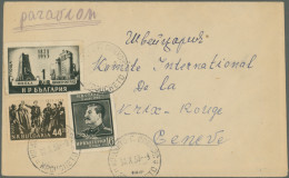 Bulgaria: 1953/1960, Holding Of Apprx. 227 Commercial Covers Bearing Commemorati - Storia Postale