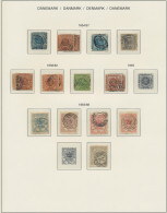 Denmark: 1854/1989, Comprehensive Collection In A Schaubek Album From Classic Pe - Autres & Non Classés