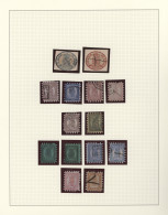 Finland: 1856/1950 (approx.), Used Collection On Album Pages Starting With No's - Used Stamps