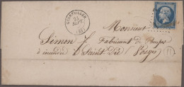 France: 1860/2000 (ca.), Estate In A Box Offering Old To New Material In Stockbo - Collections