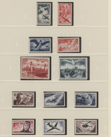 France: 1945/2000, Collection MNH In Ten Form-text Albums, Only A Few Stamps Mis - Sammlungen
