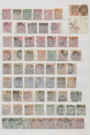 Great Britain: 1840/1910 (ca.), Used Collection/balance On Stockpages/in Small S - Gebruikt