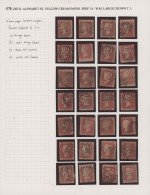 Great Britain: 1854-79 "Penny Red Perforate": Comprehensive Collection Of Used S - Gebraucht