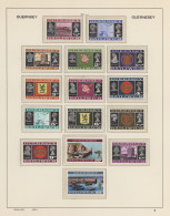 Guernsey: 1958/1922, Very Clean Mint Collection, Except For Franking Labels Mich - Guernsey