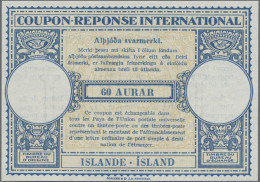 Iceland - Postal Stationery: 1947-2023 Collection Of 33 Intern. Reply Coupons, M - Enteros Postales