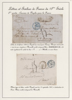 Italy -  Pre Adhesives  / Stampless Covers: 1823/1861, Petty Collection Of Ten S - ...-1850 Préphilatélie