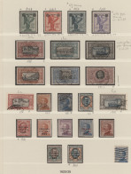 Italy: 1862/1972, Lindner T Preprinted Album "bi-collected", Collected Both Mint - Verzamelingen