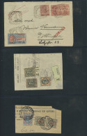 Italy: 1901/1930, Definitives "Floreale", Periods And Rates, Collection Of Apprx - Verzamelingen