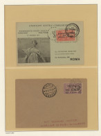 Italy: 1927/1942, Collection Of 27 AIRMAIL Covers/cards, Incl. Early Flights TOR - Sammlungen