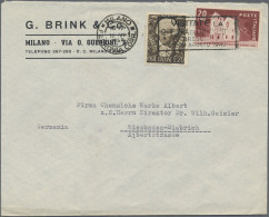 Italy: 1947/1974, Collection Of Apprx. 220 Covers/cards, Mainly Commercial Mail - Sammlungen