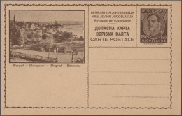 Yugoslavia - Postal Stationery: 1933-1938 - Postal Stationery Picture Postcards: - Postwaardestukken